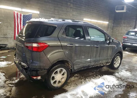 2020 Ford Ecosport Se from USA, damaged, VIN MAJ6S3GL3LC364508